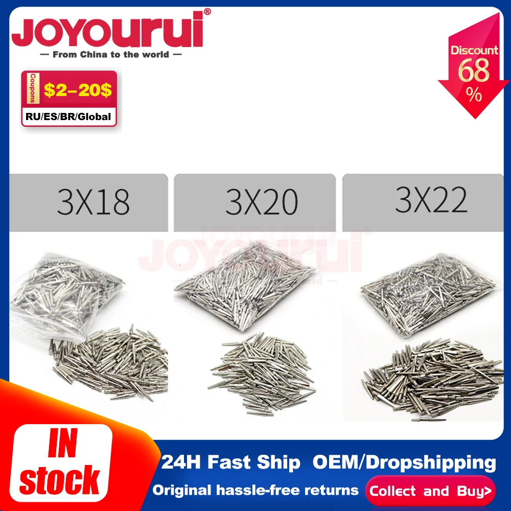 

BG-Zinc-nails- dental Zinc nails 1000 pieces of dental zinc professional oral appliances per pack