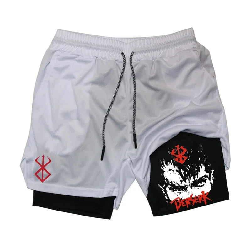 Рисунок 5 - Мужские Компрессионные шорты Anime Berserk 2 в 1