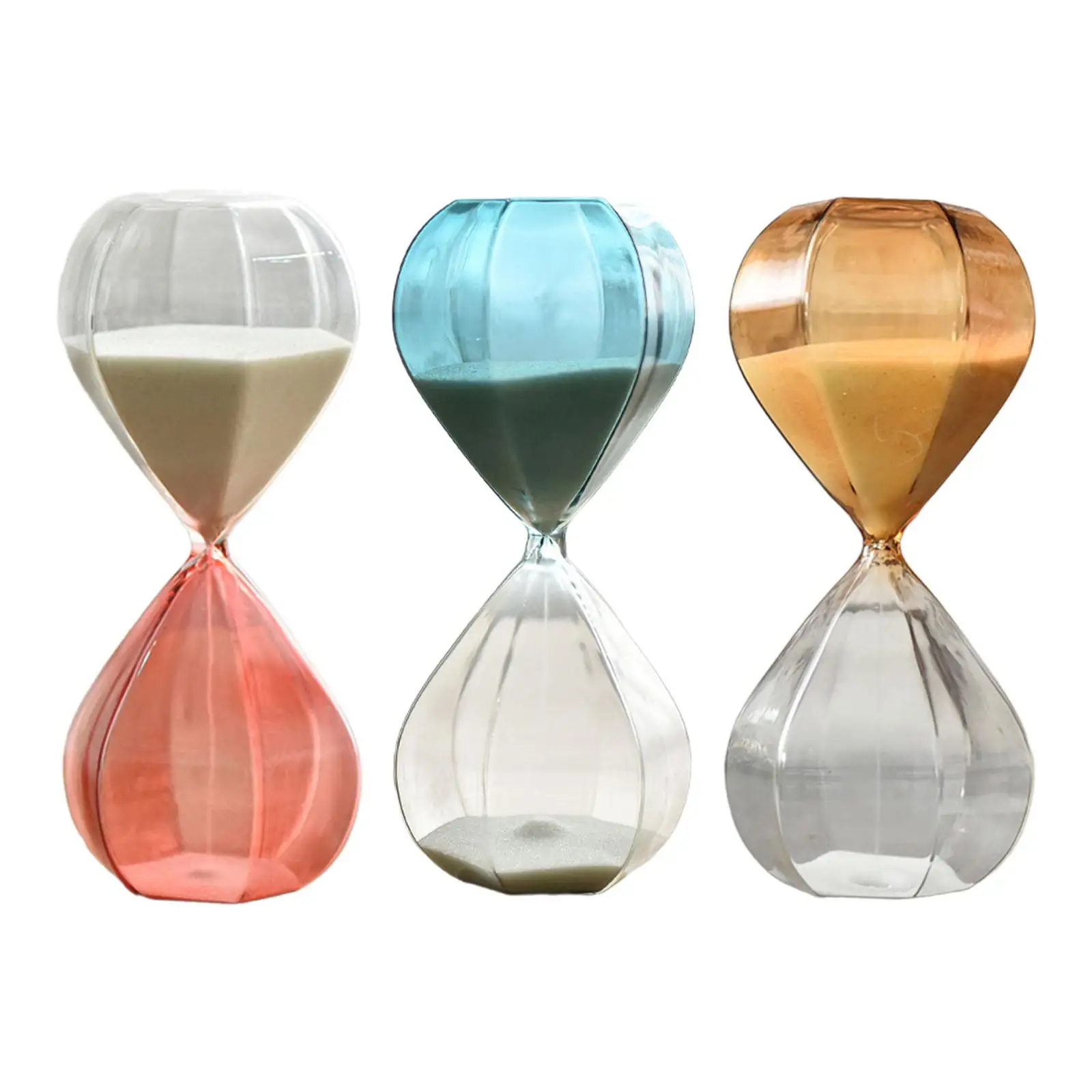 

Ornament Gift Portable Table Decor Unique Glass Hourglass Timer Hourglass