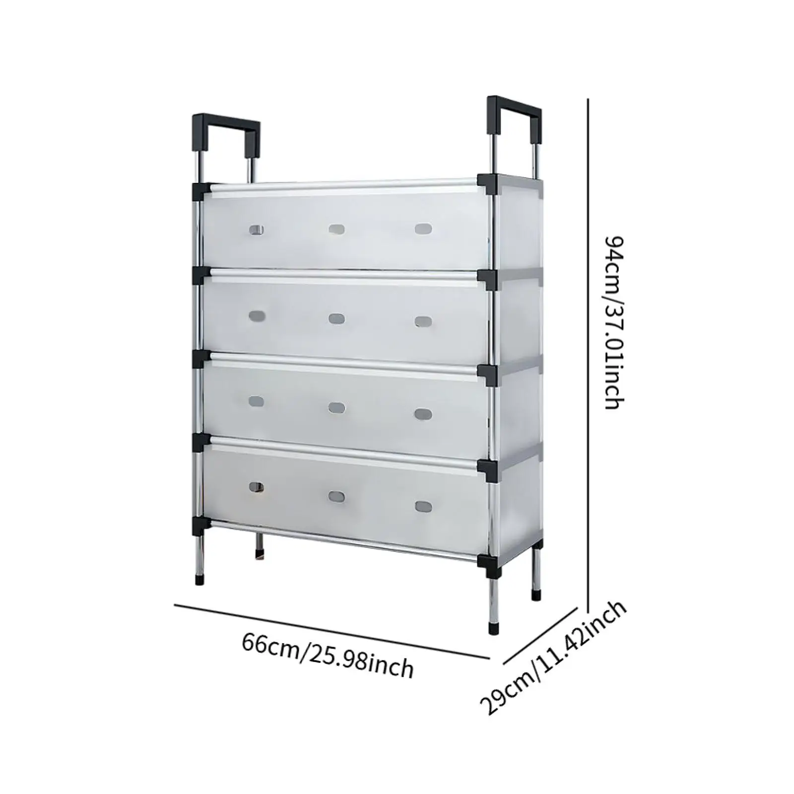 Shoe Rack Shoe Organizer Multifunction Sturdy Dustproof Storage Organizer Shelf for Entryway Apartment Hallway Books Sneakers Shoe Rack Shoe Organizer Multifunction Sturdy Dustproof Storage Organizer Shelf for Entryway Apartment Hallway Books Sneakers