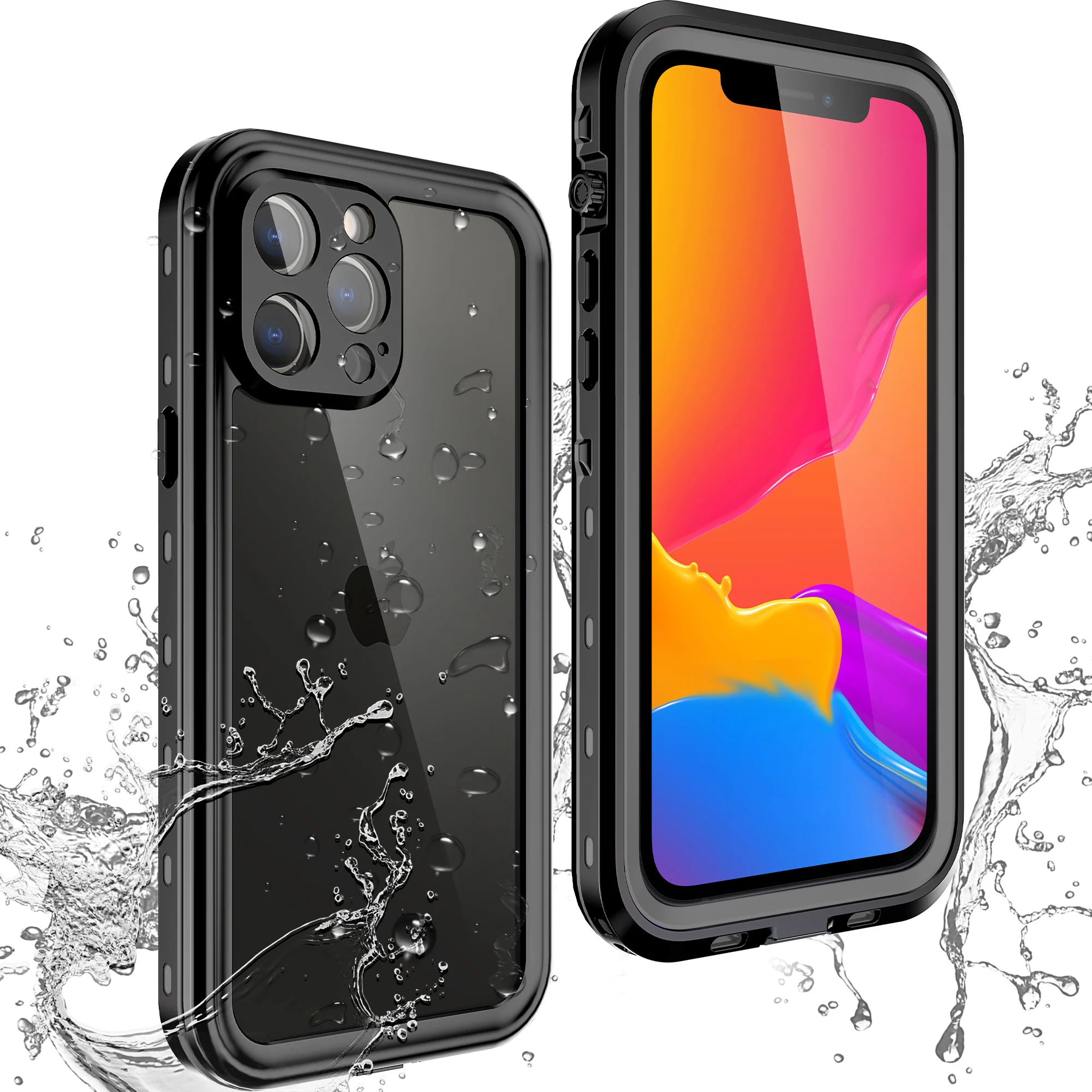 

Professional Mobilephone IP68 Waterproof Cover Dustproof Full Protective Case For iPhone13 Pro Max iPhone13 Mini Antifall Shell