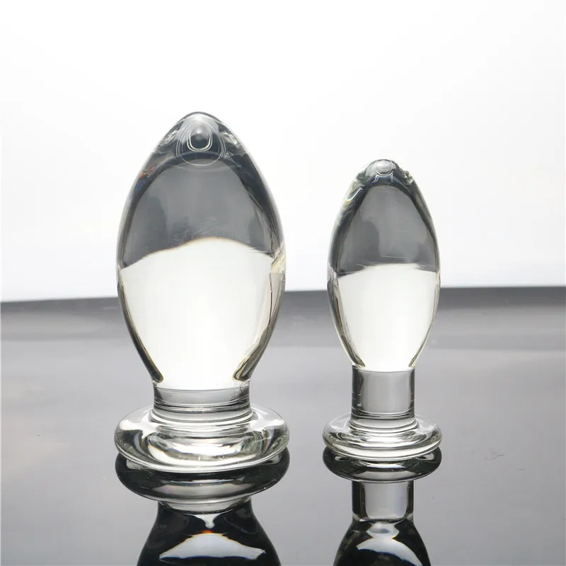 5.5 inches Large Glass Anal Plug Big Crystal Butt Plug Anus Expander Sex  Toys | eBay