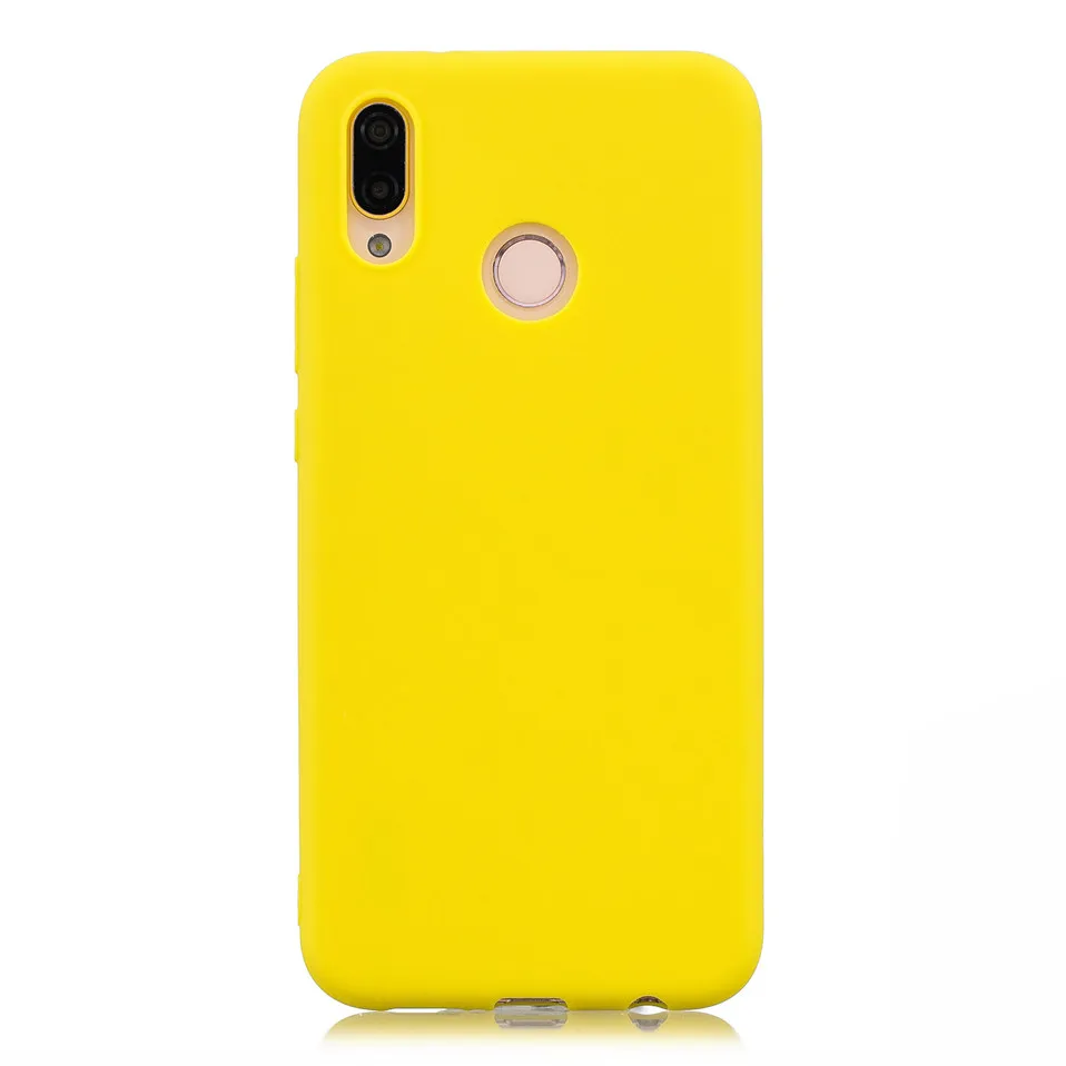 Matte Soft Touch Silicone Phone Case - Skin Feel TPU Back Cover