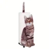Adorable Cat-Shaped Napkin Holder - Durable Metal Tissue Dispenser for Dining Rooms, Hotels & Homes - A Chic Tabletop  Solution  2