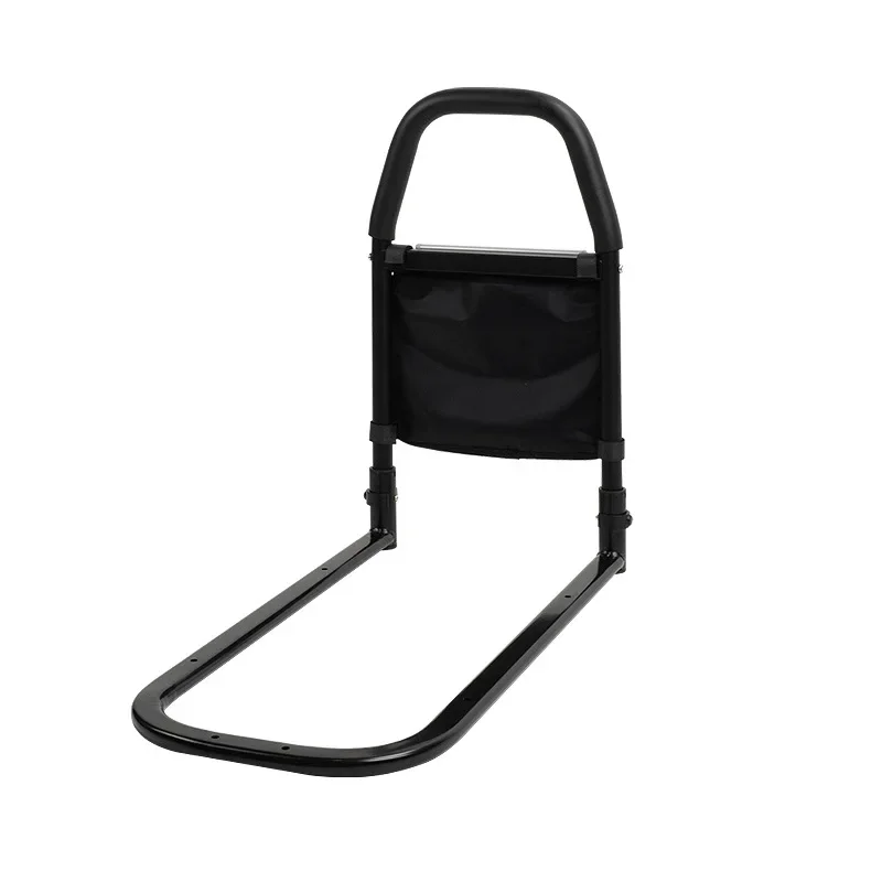 Household Bedside Handrail Guardrail with Light Lamp Elderly Safe Mobility Aid for Getting Up Durable Get Up Auxiliary Device