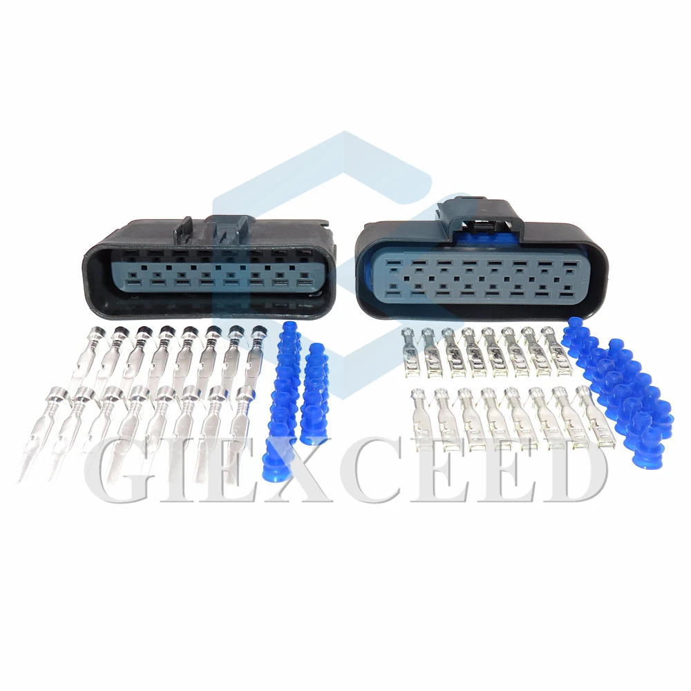 

1 Set 16 Pin 15326667 15326666 Auto Waterproof Plug Automobile Socket Car Male Female Docking Electrical Connector