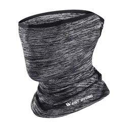 UV Sun Protection Cycling Face Mask - Summer Balaclava Ice Silk Scarf (WB189 Light gray)