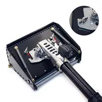 8inch Drywall Flat Finishing Box Wall Plastering Scraper Wear Resistant Compact Structure Wallboard Finishing Tool Wide Opening 2