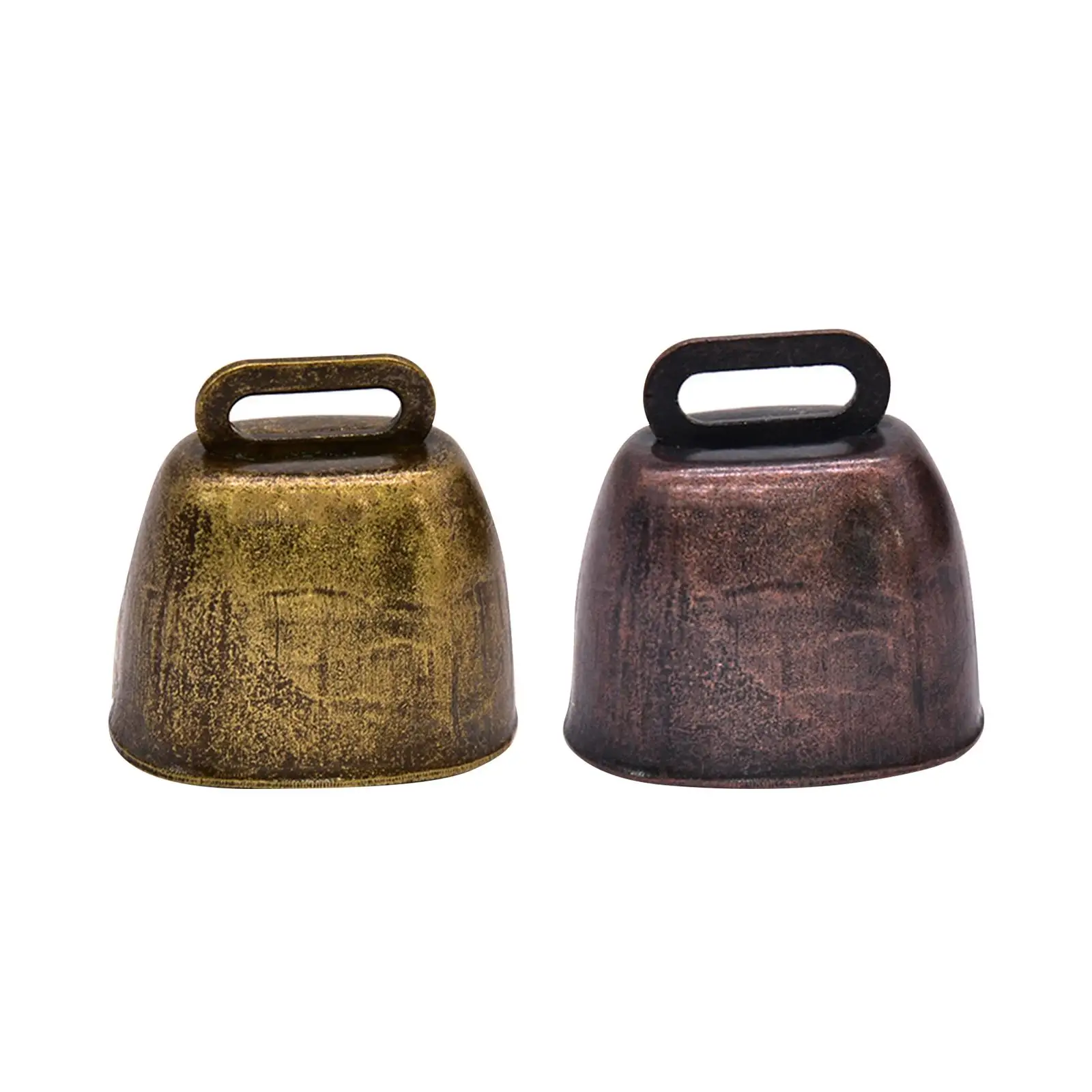 

Vintage Style Grazing Bell Premium Cowbell Loudly Calling Loud Bells Small for Horse Cattle Farm Animal Dog Pets Accessories
