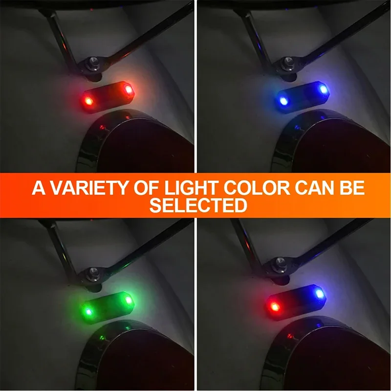 Solar Powered Car Warning Light Night Security Strobe Alarm