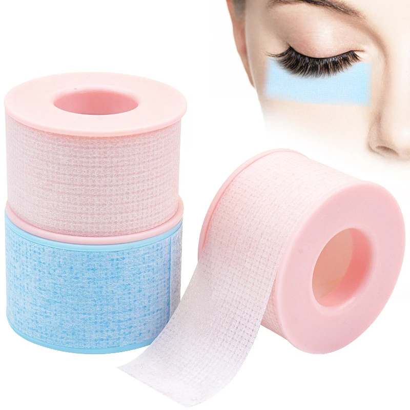 Eyelash Patch Eyelash Pads Eyelash Patches Eyelash Extension Tape Eyelash Accessories Eyelash Extension Supplies 1 Pc Non-woven Medical Silicone Gel Tape Grafted False Lash Under Eye Pad