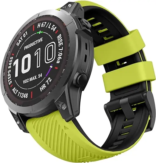 Premium Silicone QuickFit Watch Strap - Universal 22mm & 26mm Band