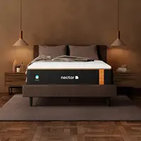 Nectar Premier Copper 14" King Mattress - Medium Firm Gel Memory Foam Mattress 5 Layers of Comfort Triple Action Cooling Tech 1