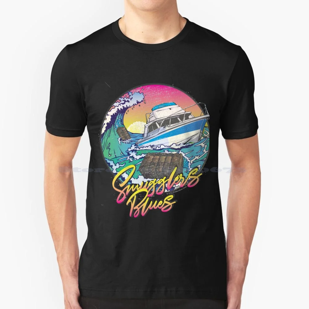 Blues T Shirt Design T Shirt 100% Cotone Tee 420 710 Weed Canna Da Pesca Hashish Tonno Nero Barca Da Pesca 70S Salva Le Balle