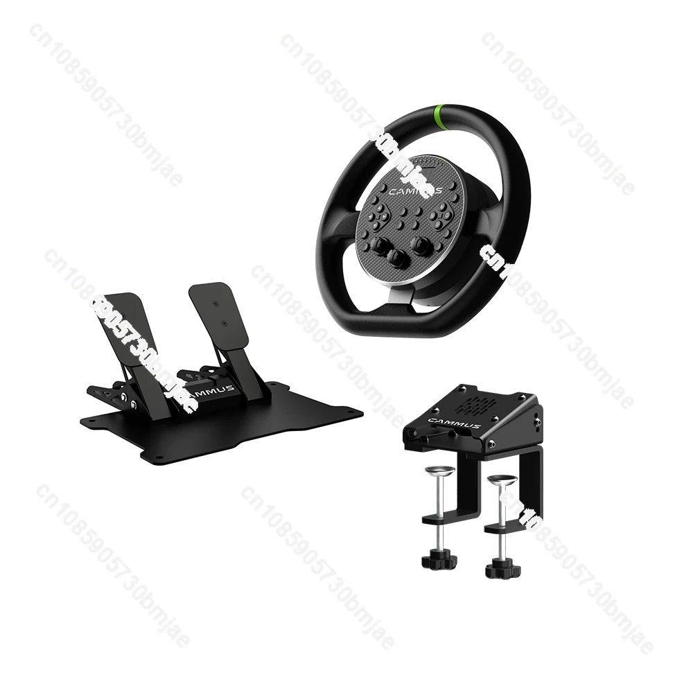 

CAMMUS C5 Direct Drive 5nm Base Gaming Steering Wheel and racing simulator pedals for PC Car Racing Driving F1 Simulator