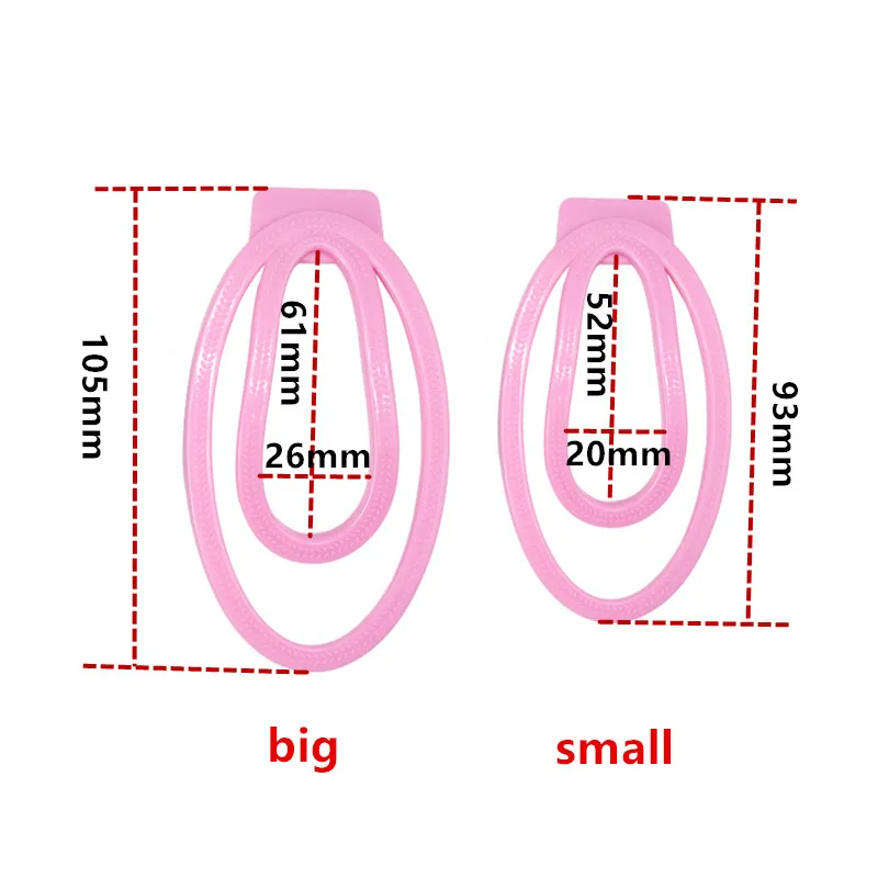 Male Metal Chastity Training Clip Lock Cage Penis Chastity Cage Chastity Lock Sex Toy