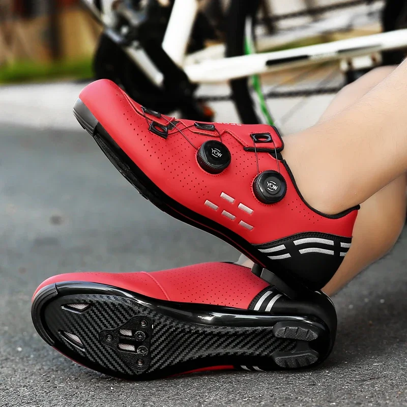 cycling shoes mtb bike sneakers cleat Non-slip Men's Mountain biking shoes Bicycle spd road footwear speed carbon cycling shoes