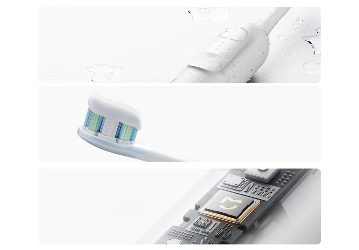 Description Picture 6 of itemIconic Brand MIJIA Oscillation Electric Toothbrush Reminders for Missed 180-Day Battery Life 3 Modes Memory Function Available IPX8