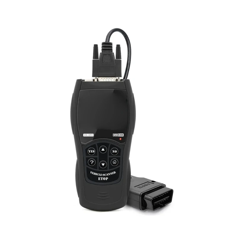 

VS890 Heavy Duty OBD2 Scanner Transmission Check Engine Light Auto Car Diagnostic Tool Troubleshooting Fault Code Reader