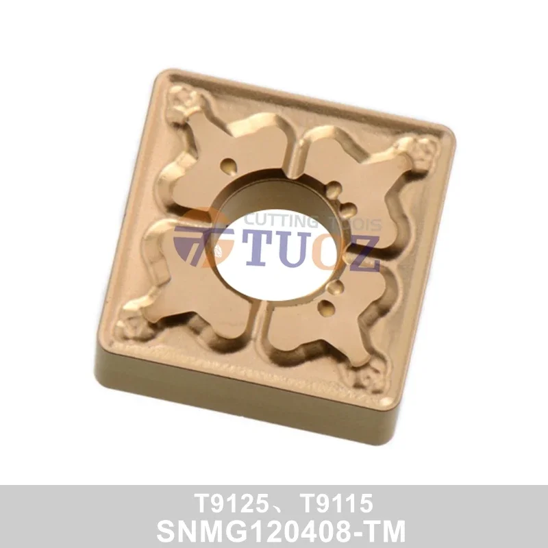 100% оригинальная фреза для токарного станка с ЧПУ с твердосплавной вставкой speedt9125 T9115 SNMG 120408-TM SNMG1204