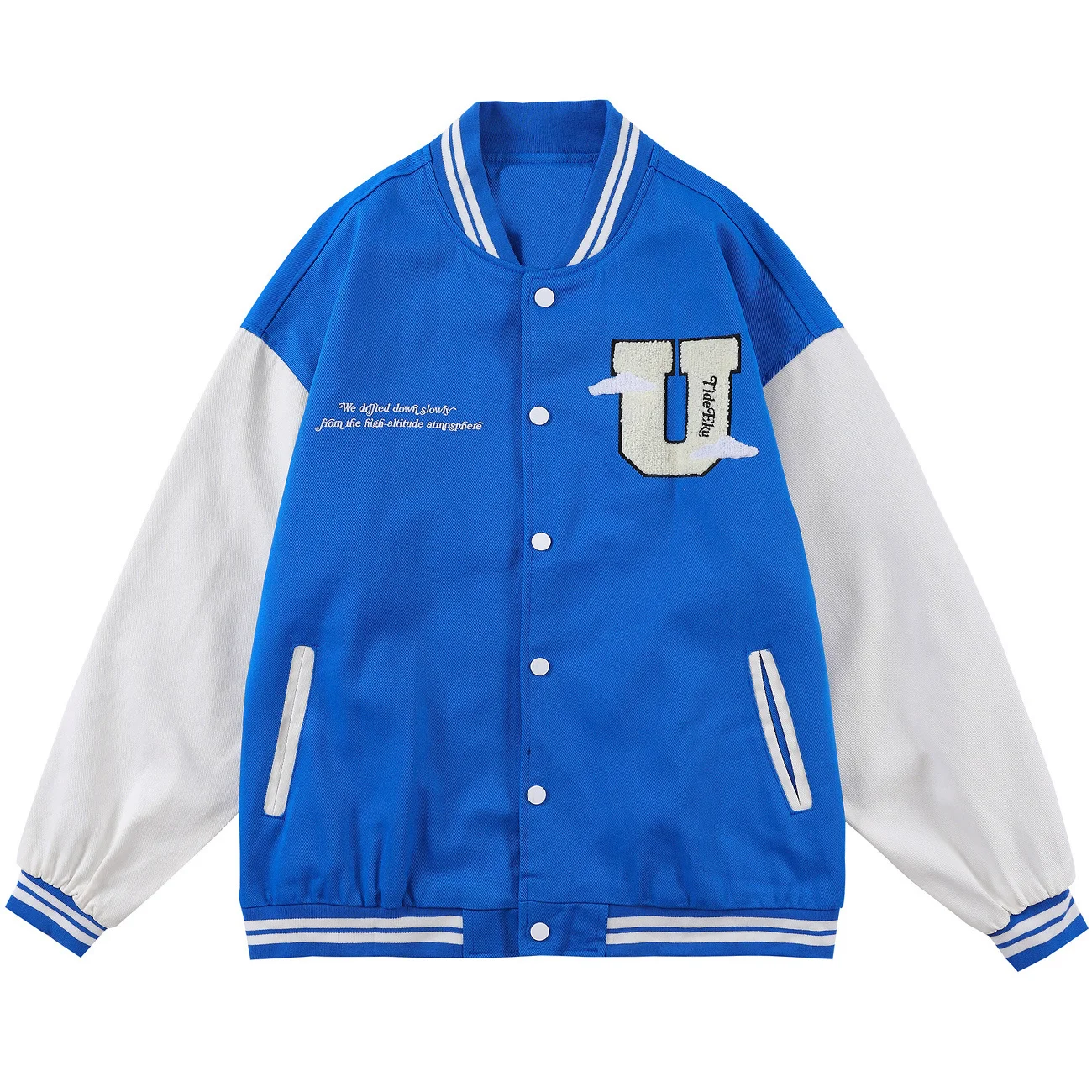 

Мужская бейсбольная куртка 2022, Куртка Varsity для мужчин, осенняя верхняя одежда, уличная одежда, Женская Повседневная зимняя винтажная мода, черный, синий