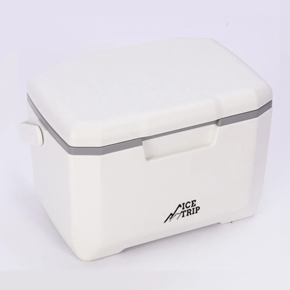 Cooler Bag Outdoor Refrigerator 6L Portable Cool Box Large Capacity Insulated Freezer Multifunction Insulated Portable Cooler with Thermometer for Work Travel