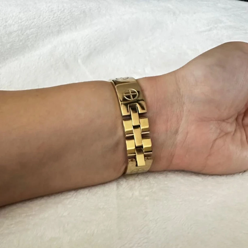 Luxury Stainless Steel Watch Bracelet Strap