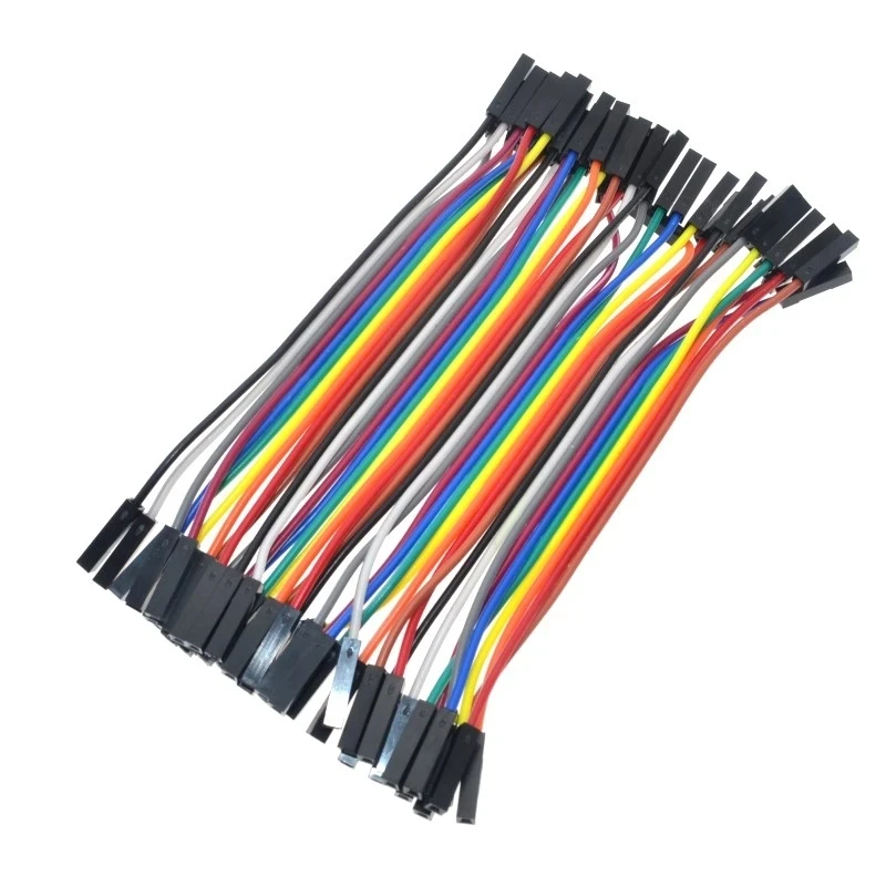 

40PCS 2.54MM 10CM Female To Female (F-F) Jumper Wire Ribbon Cable for