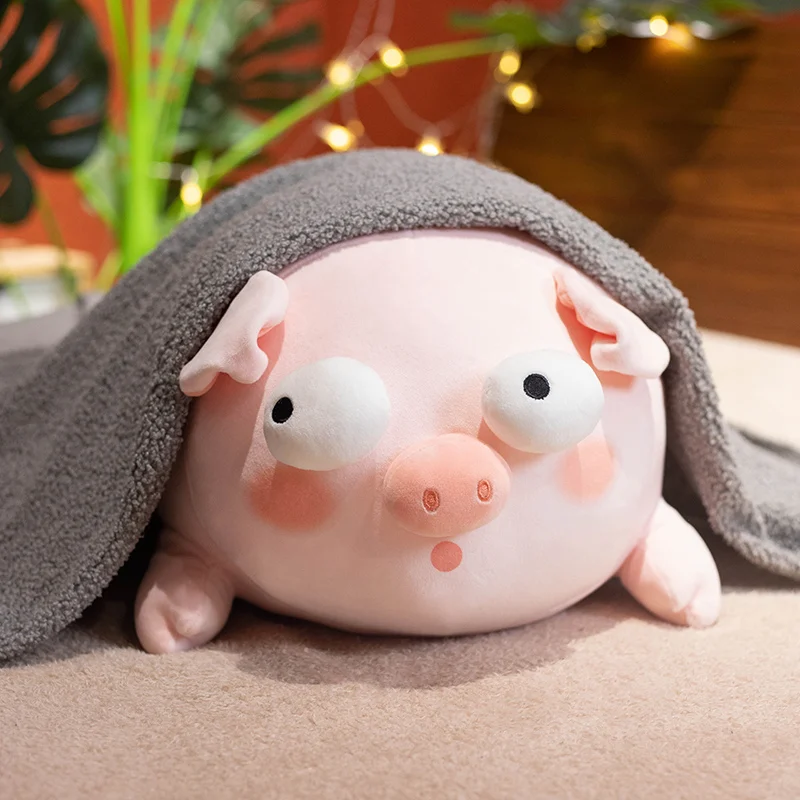 

Новинка, подушка в виде свиньи с большими шариками, пухлые подушки в виде животных, милые куклы, подарки на день Святого Валентина