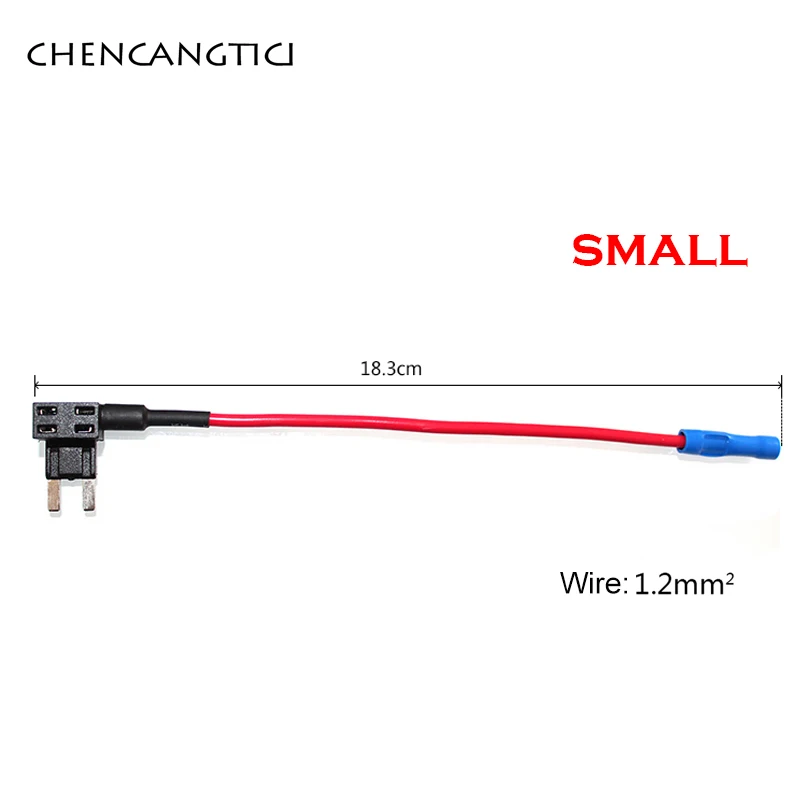 1 Piece fuse holder 12V Mini M2 Size Connector Car Add-a-circuit TAP Adapter Micro Mini Standard ATM Blade Fuse