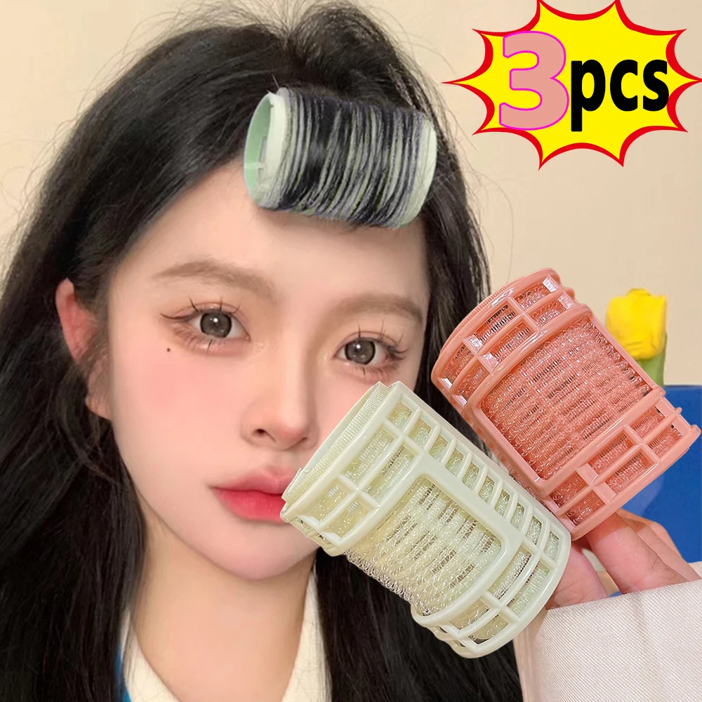 

Self-adhesive Air Clips Bangs Roll Fixed Lazy Curling Roller Curling Artifact Sleeping Stereotyped Inner Buckle Fluffy Hairpins