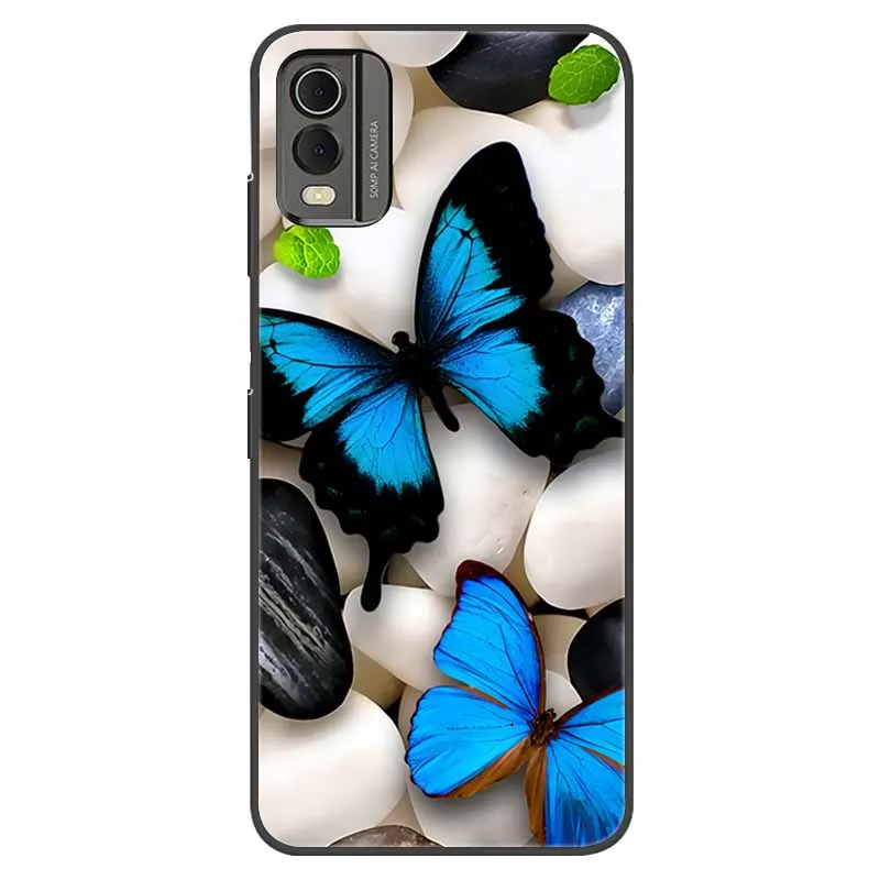Shockproof Soft Silicone TPU Back Cover with Cute Cartoon Design