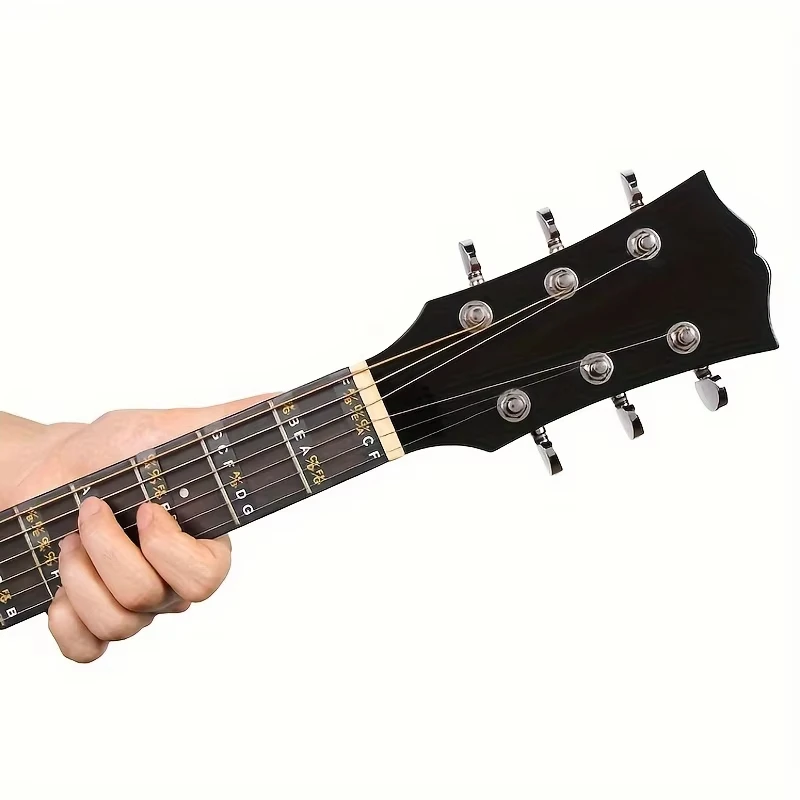 Guitar Fretboard Stickers Scale Note Sticker Miwayer For Beginner Learning Decal Classic Acoustic Electric Guitar Accessories