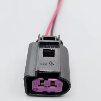 shhworldsea 2 Pin 3.5mm Alternator Wiring Plug Pigtail Cable For VW Jetta Golf GTI MK4 Beetle Seat 1J0 973 772 1J0973772 1