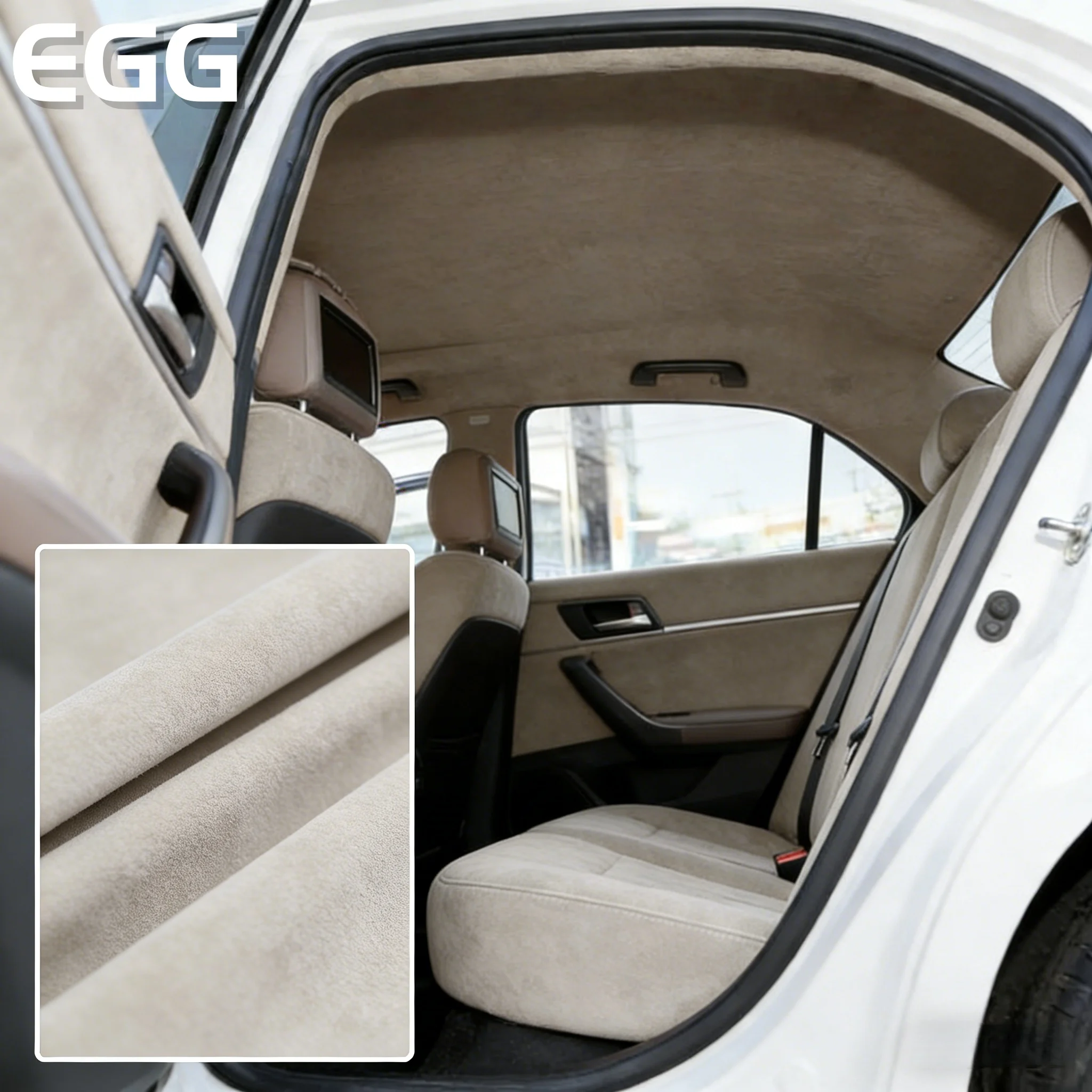 벨벳 포장 셀프 접착 스웨이드 원단 스티커 가죽 패치 스티커 자동차 대시보드 ..