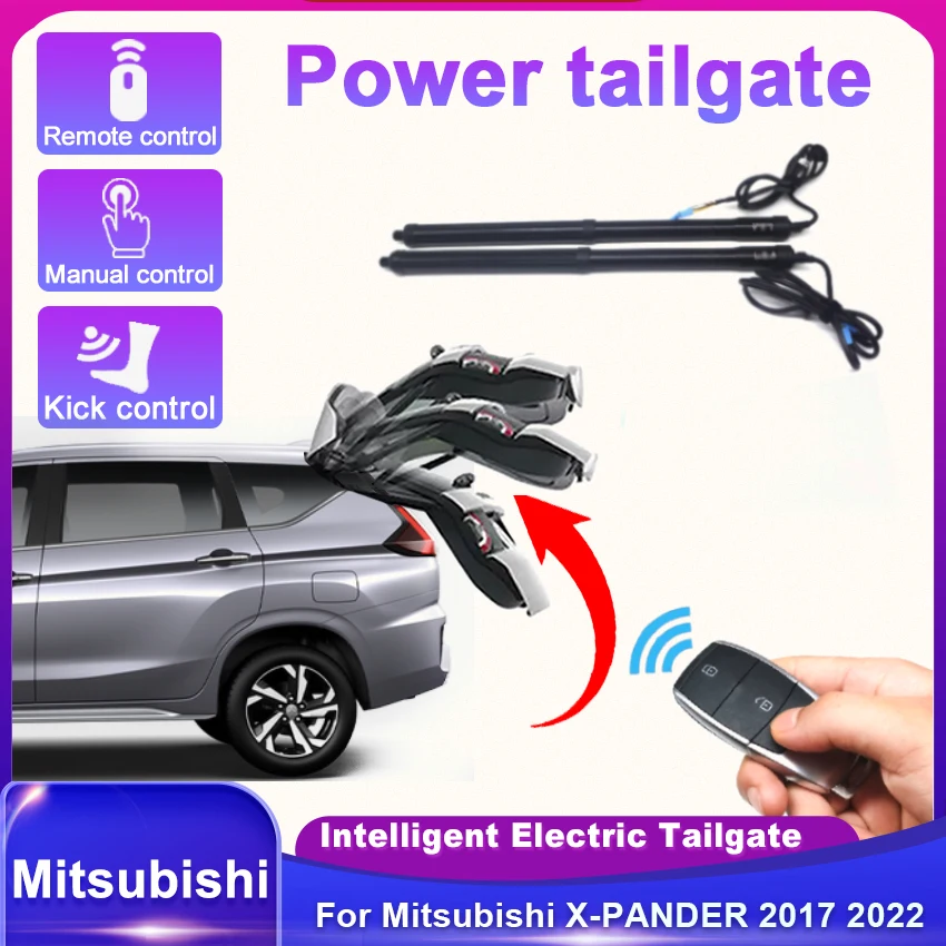 

Новинка для Mitsubishi X-PANDER 2017 2022, Модифицированная электрическая задняя дверь, модификация автомобиля, автоматический подъем, задняя дверь автомобиля