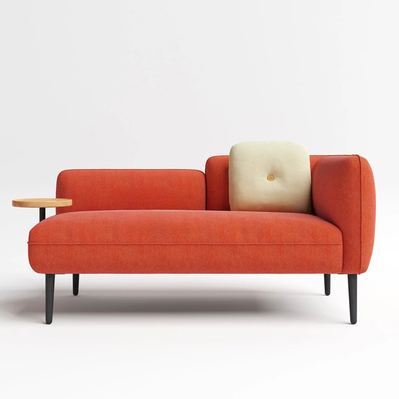 

Nordic Double Seat Living Room Sofas Creative Fabric Backrest Sofa Living Room Furniture Lazy Lounge Chair Modern Balcony Sofa