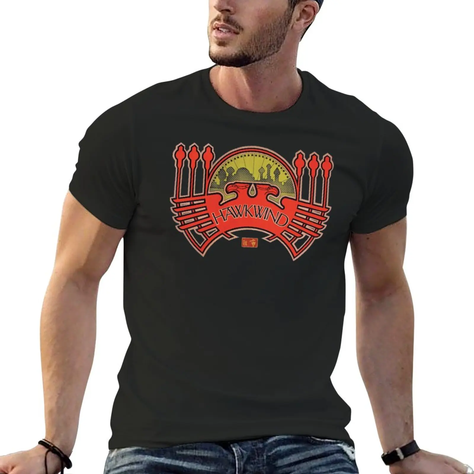 

New HAWKWIND - BAND - UNISEX T-Shirt T-Shirt funny t shirts T-shirt for a boy black t shirt black t shirts for men