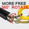NEVERTOOLATE 360 free rotate ball bearing metal handle EASY CHANGE ROPE skip skipping jump rope no tangle fitness 2