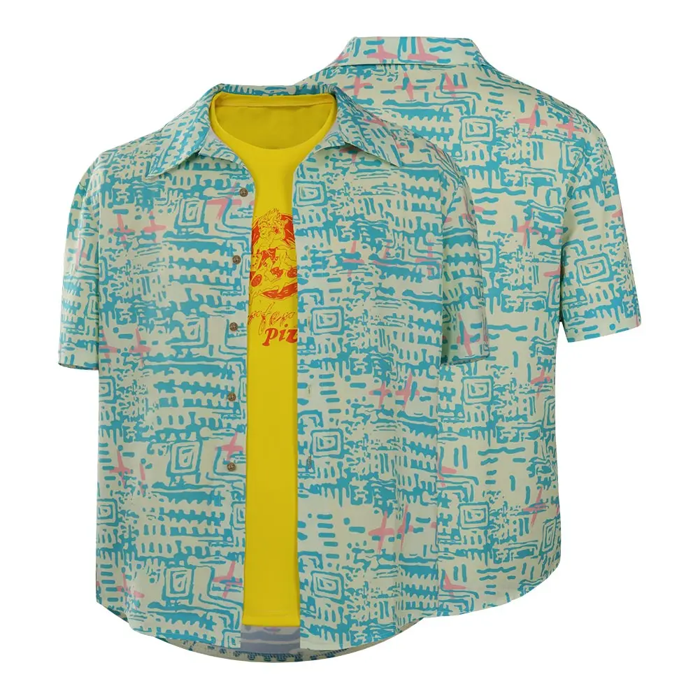

Stranger cos Things Season 4 Argyle Cosplay Costume Shirt T-shirt Outfits Halloween Carnival Suit