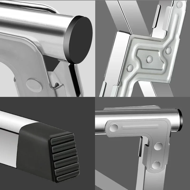 Clothes Drying Rack Folding Stainless Steel Clothes Drying Rack Floor Home Balcony Bedroom Outdoor Telescopic Pole Drying Quilt