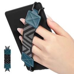 Enhanced Security Hand Strap for 6-8 eReaders and Tablets, High-Elasticity Versatile Hand Grip (Lake Blue)