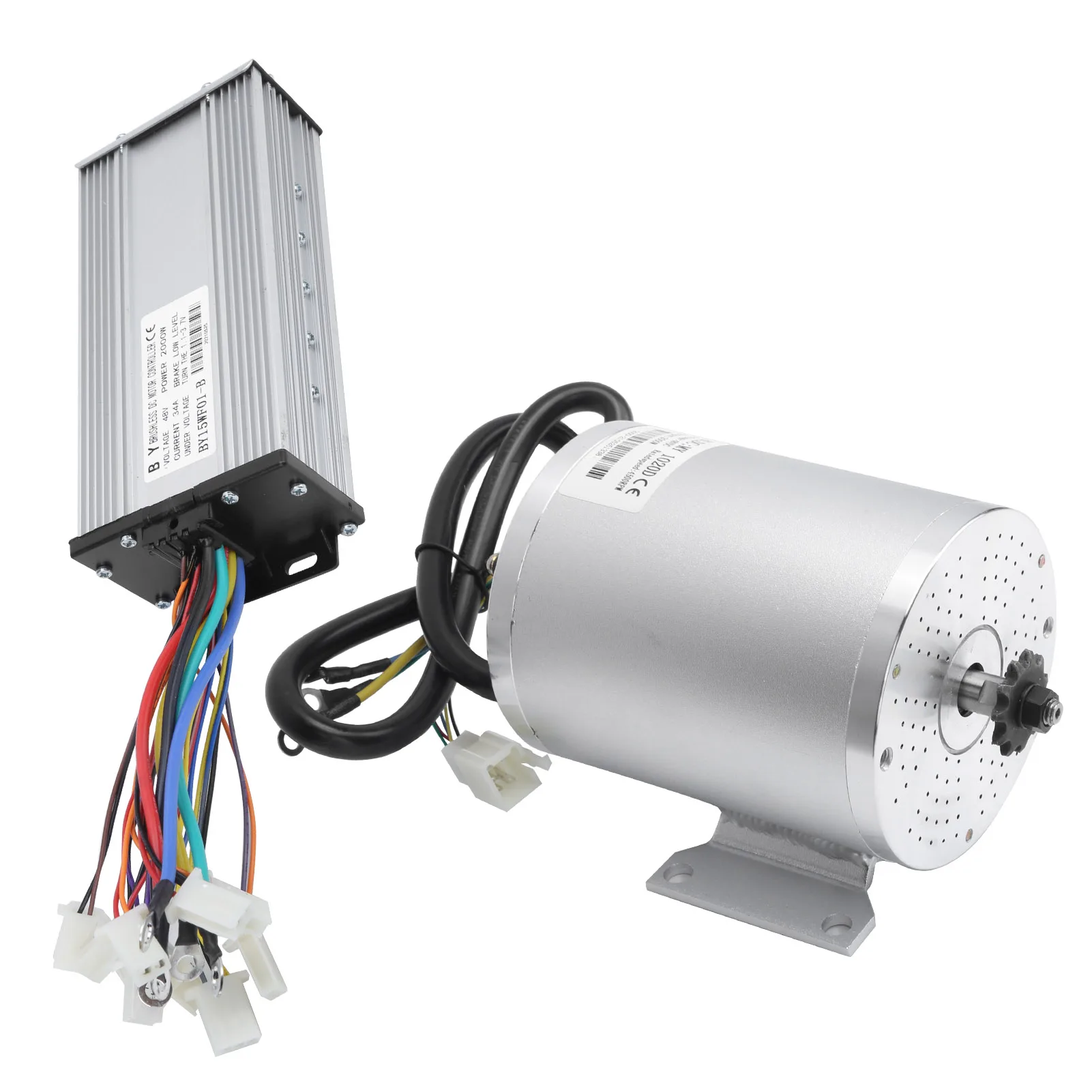 48V 2000W Brushless Motor Controller Reverse Throttle Gear Switch Kit