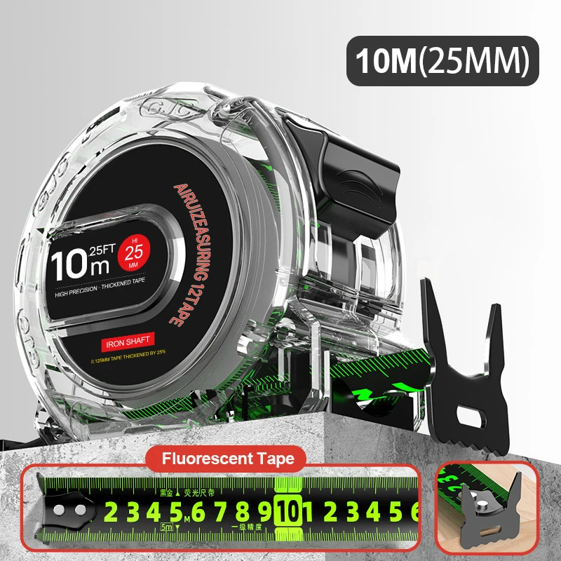 5 Meter Precision Durable Measuring Tape - Clear and Reliable Hand Tool