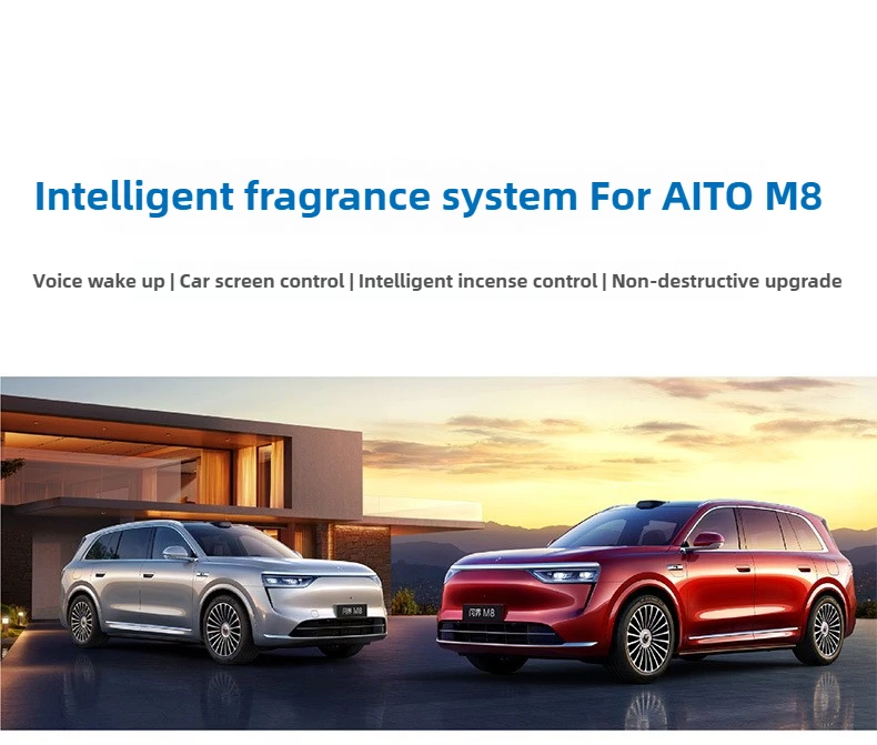 For AITO M8 Car Electric Air Diffuser Fragrance Freshener System Refill Perfume