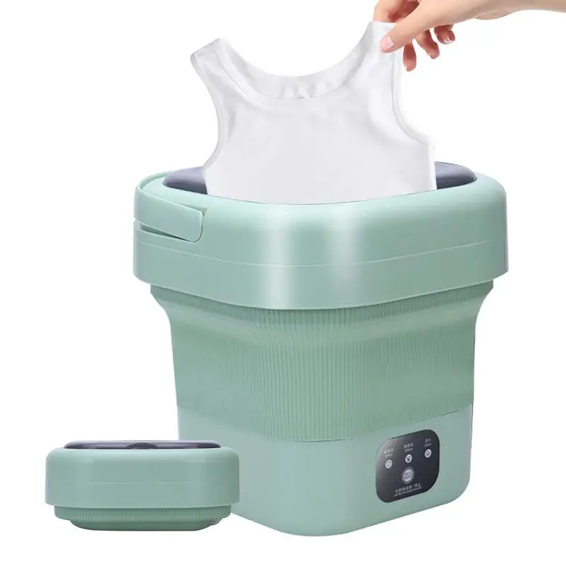 Portable Laundry Machine 9L Small Washer Machine Washing And Dryer Compact Travel Washing Countertop