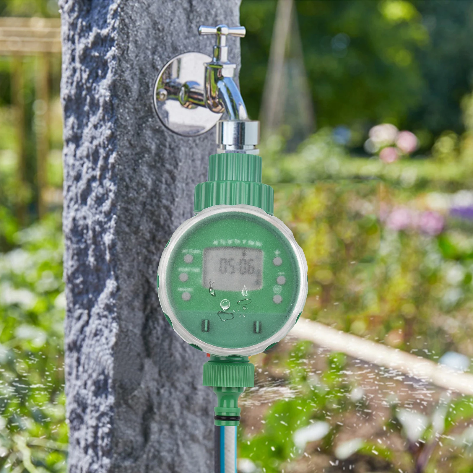 Programmed Garden Irrigation Timer Battery Operated Digital Automatic
