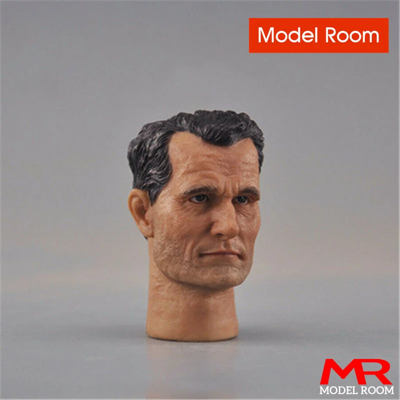 1/6 Scale Male Soldier Vasily Lebin Peiper Miller Egon Laina Head Sculpt Carving Model Fit 12'' Action Figure Body Dolls
