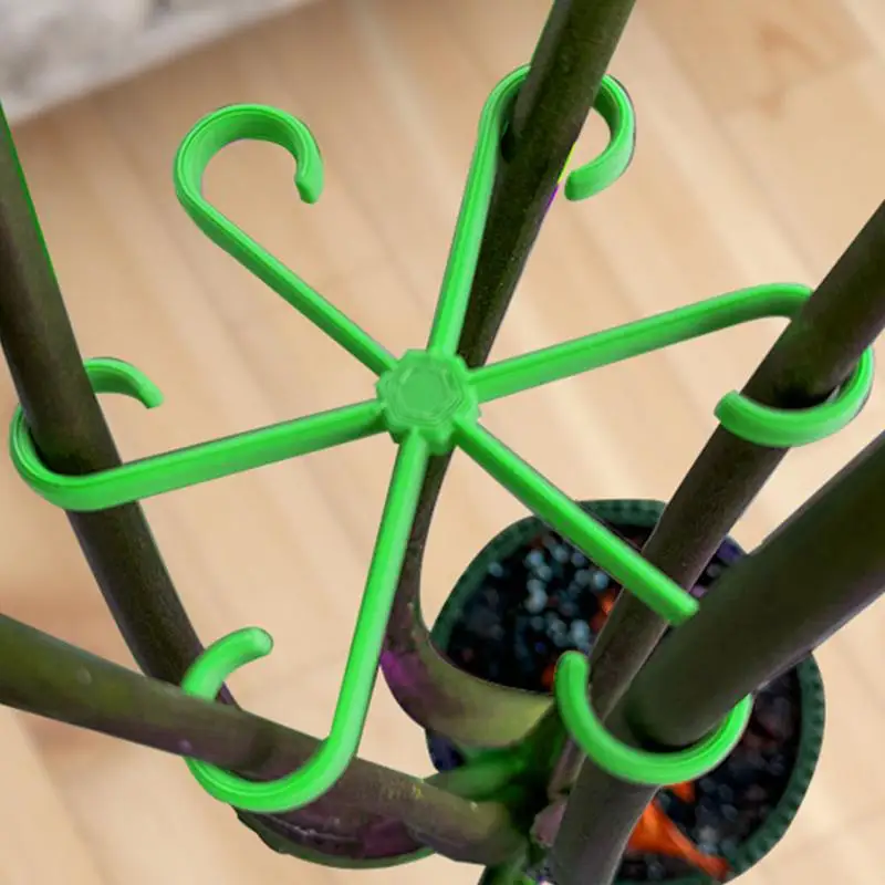 Plant Support Climbing Houseplant Stem Supports 4X Vine Fixed Clips for Climbing Plant Stems Support and Vines Grow Upright