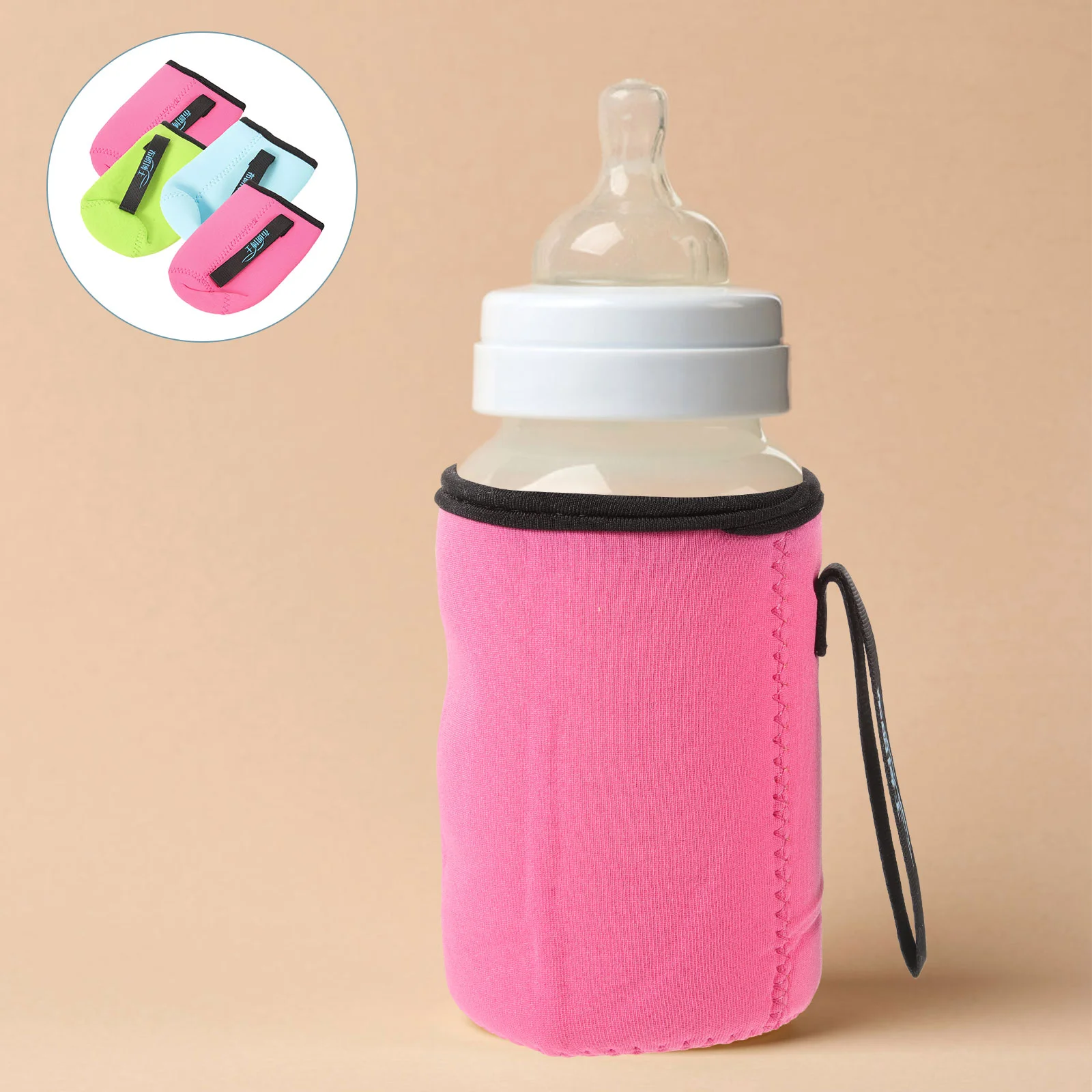 

Reusable Bottle Insulator Sleeve: 4pcs Anti- Protection Covers Bottle Sleeves for Glass Bottles
